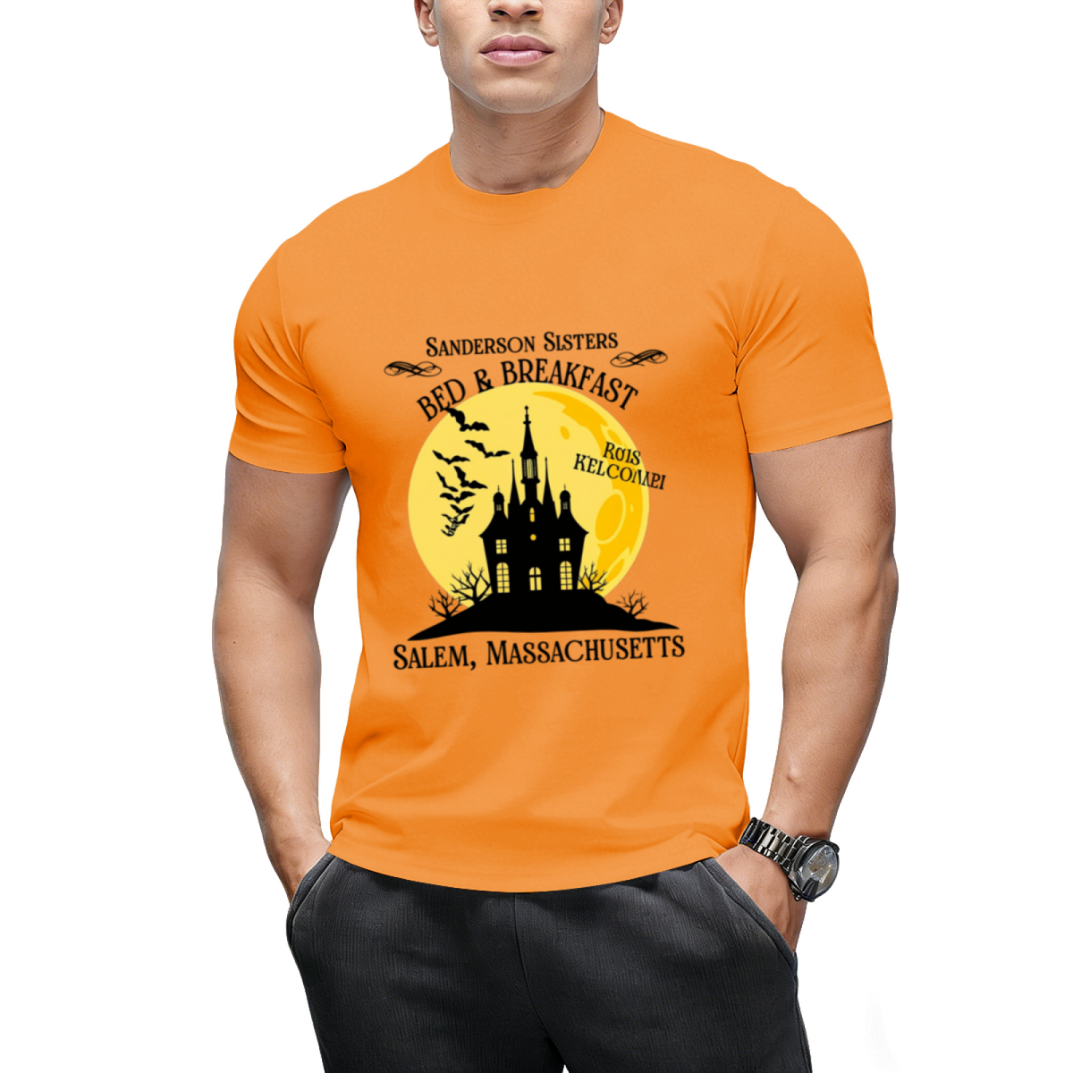 The Sanderson Sisters Bed and Breakfast Graphic T-Shirt