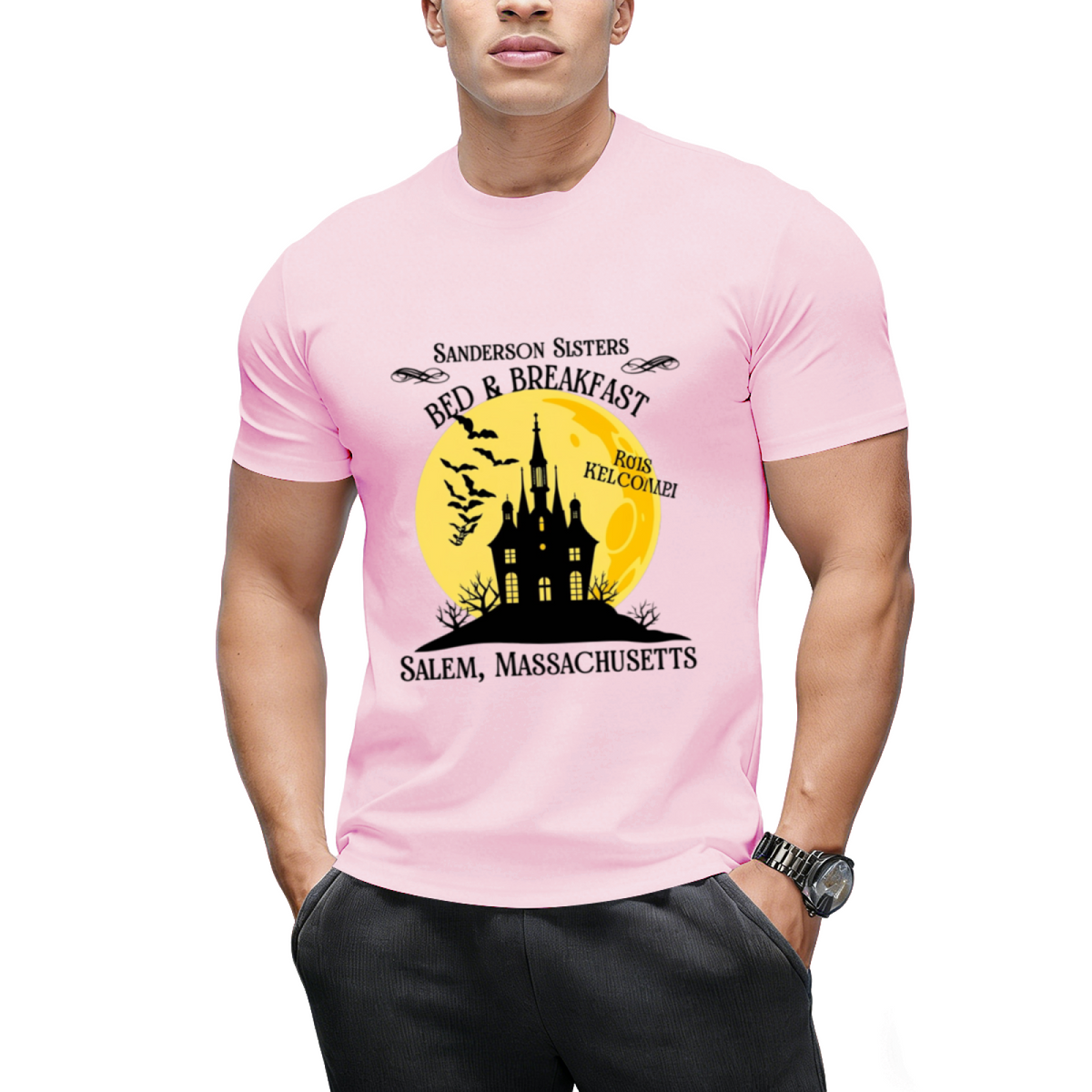 The Sanderson Sisters Bed and Breakfast Graphic T-Shirt