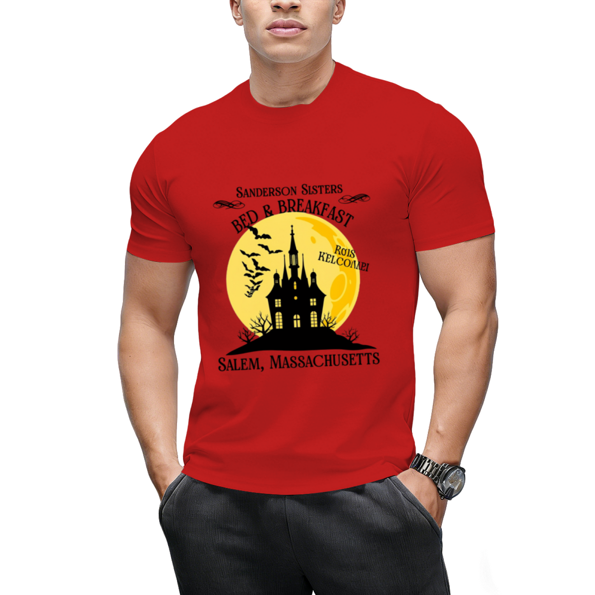 The Sanderson Sisters Bed and Breakfast Graphic T-Shirt