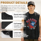 Grateful Dead washed graphic tank top with Homage Giants graphic