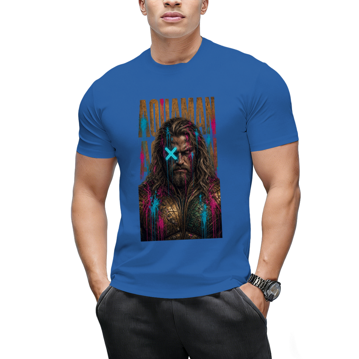 Trident Street Style Men's T-Shirt for Weekend Wear