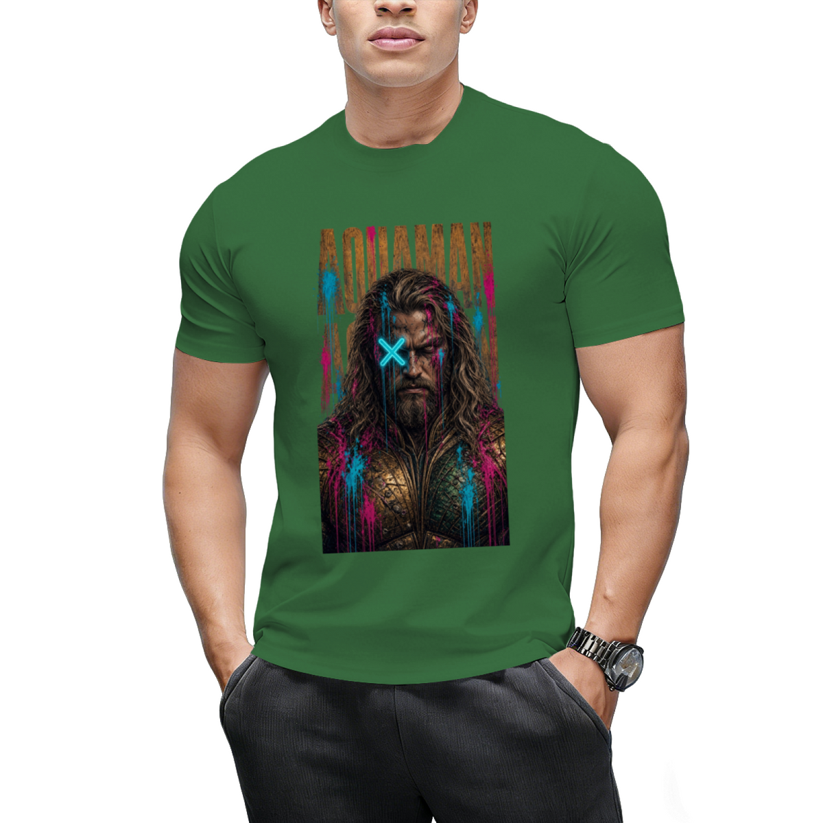 Trident Street Style Men's T-Shirt for Weekend Wear