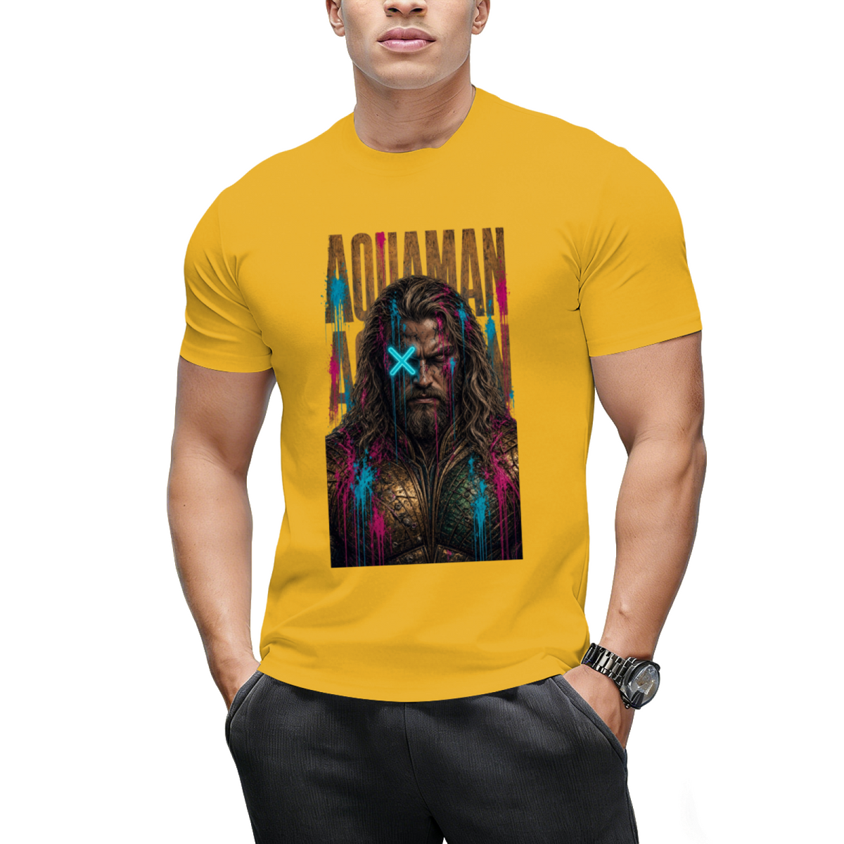 Trident Street Style Men's T-Shirt for Weekend Wear