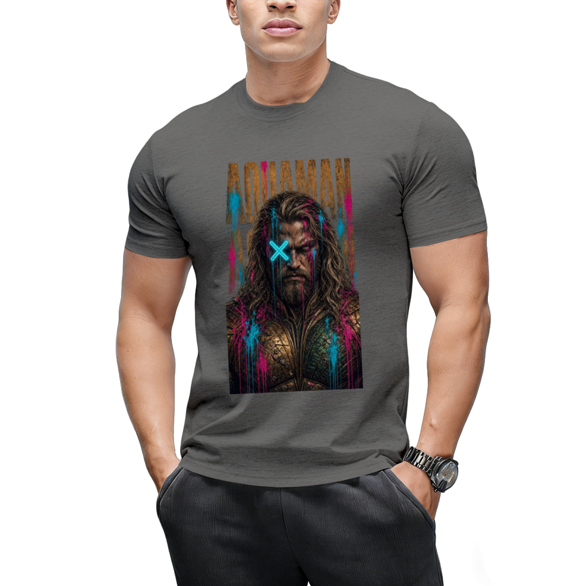 Trident Street Style Men's T-Shirt for Weekend Wear