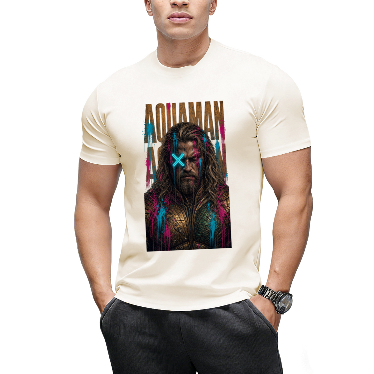 Trident Street Style Men's T-Shirt for Weekend Wear