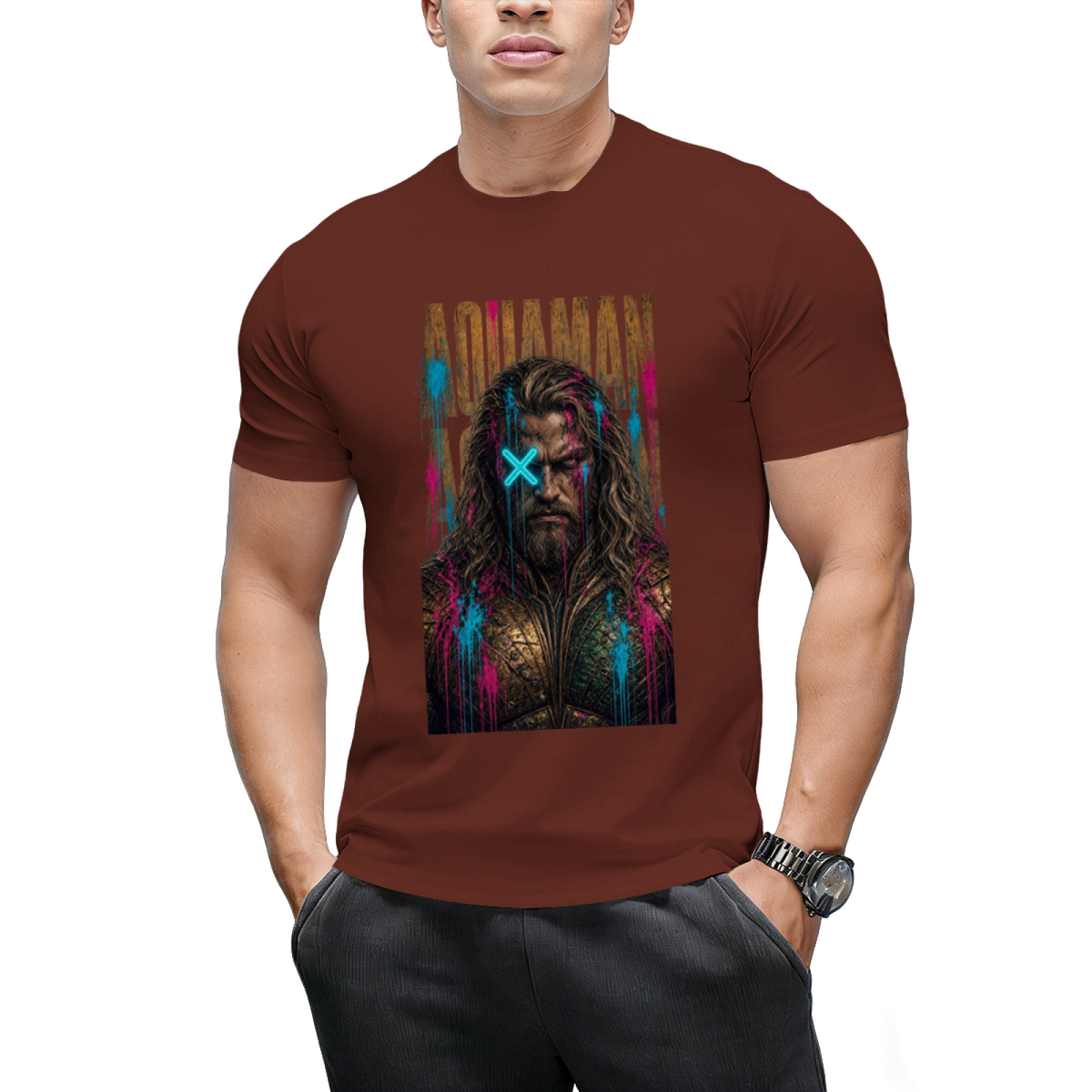 Trident Street Style Men's T-Shirt for Weekend Wear