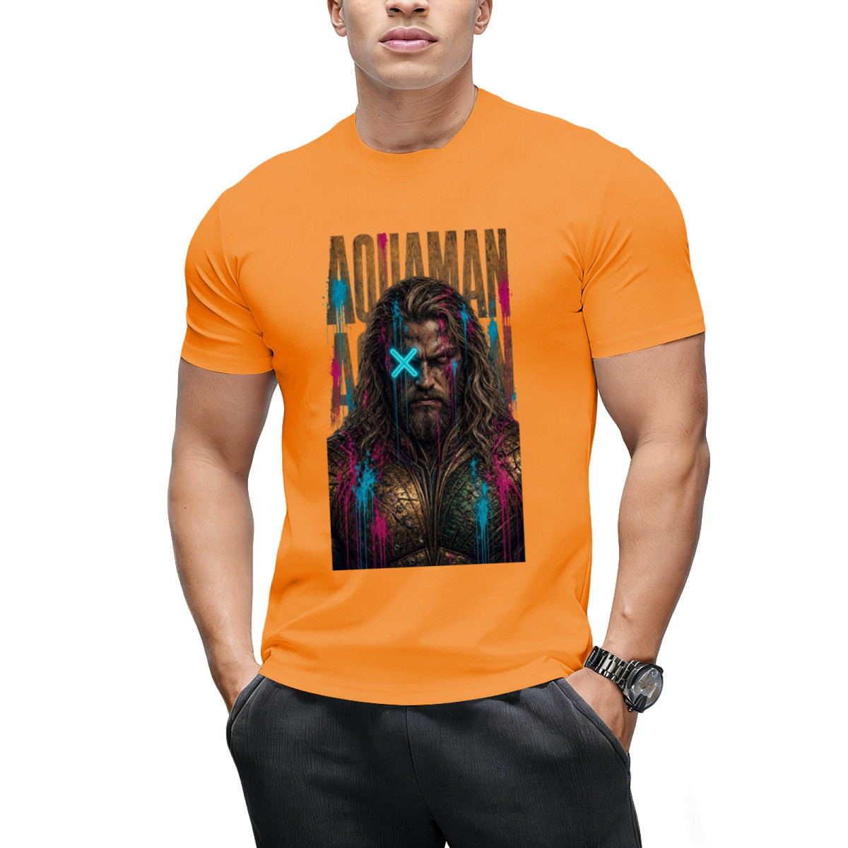 Trident Street Style Men's T-Shirt for Weekend Wear