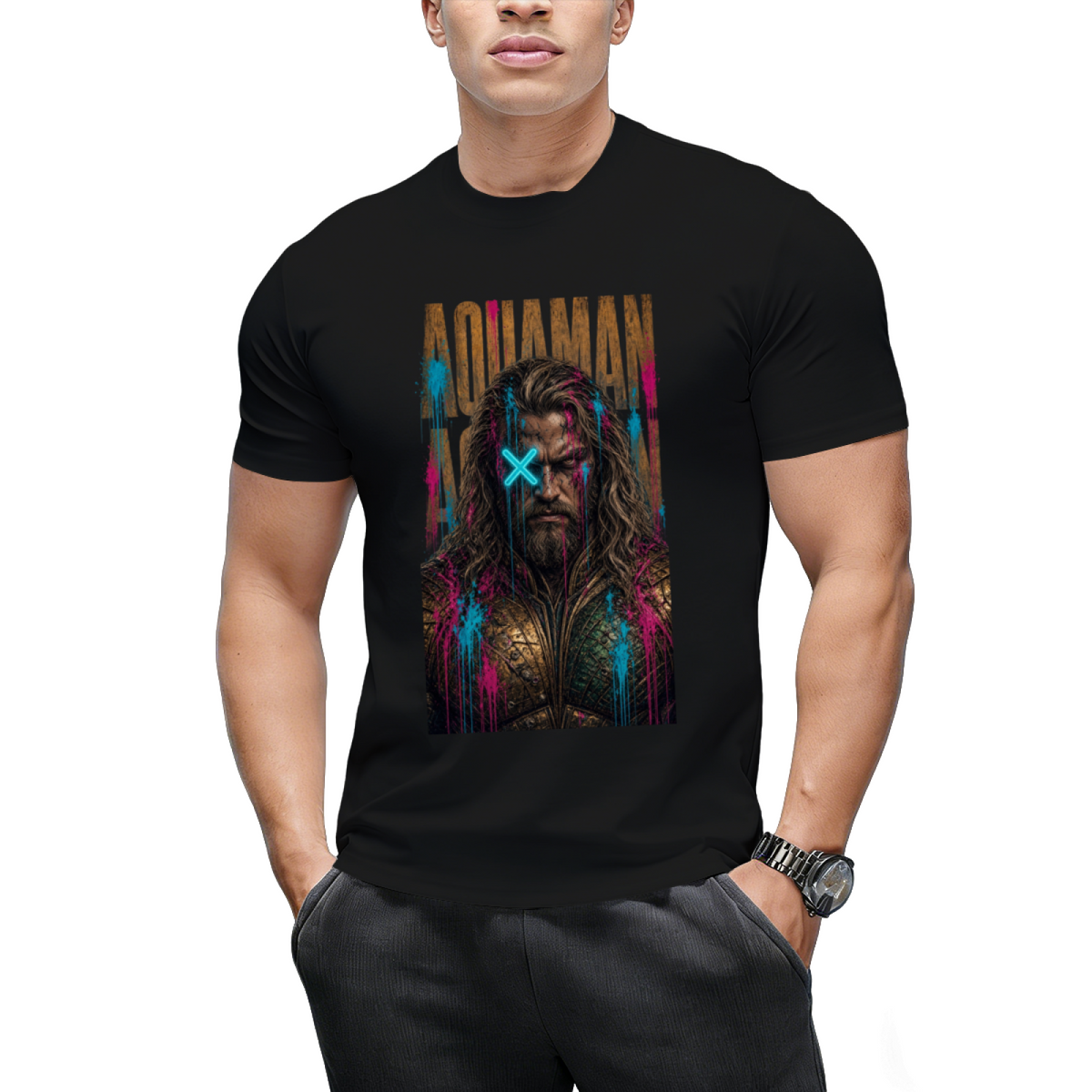 Trident Street Style Men's T-Shirt for Weekend Wear