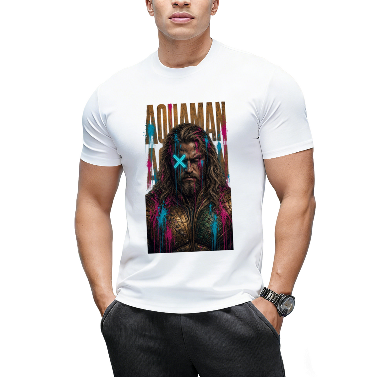 Trident Street Style Men's T-Shirt for Weekend Wear