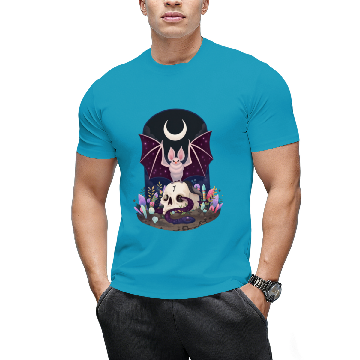 Spooky Animals - Night Spirits Graphic T-Shirt