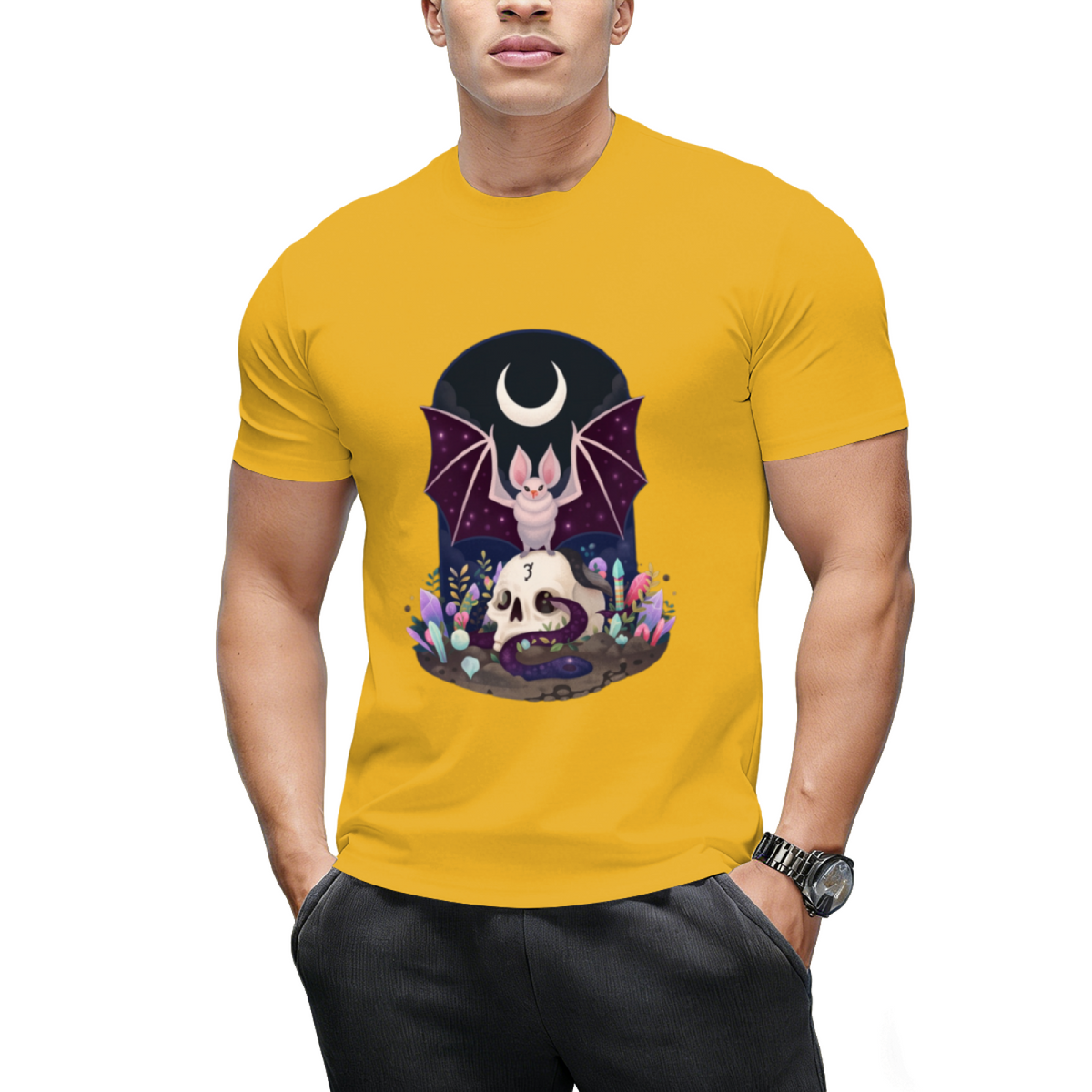 Spooky Animals - Night Spirits Graphic T-Shirt