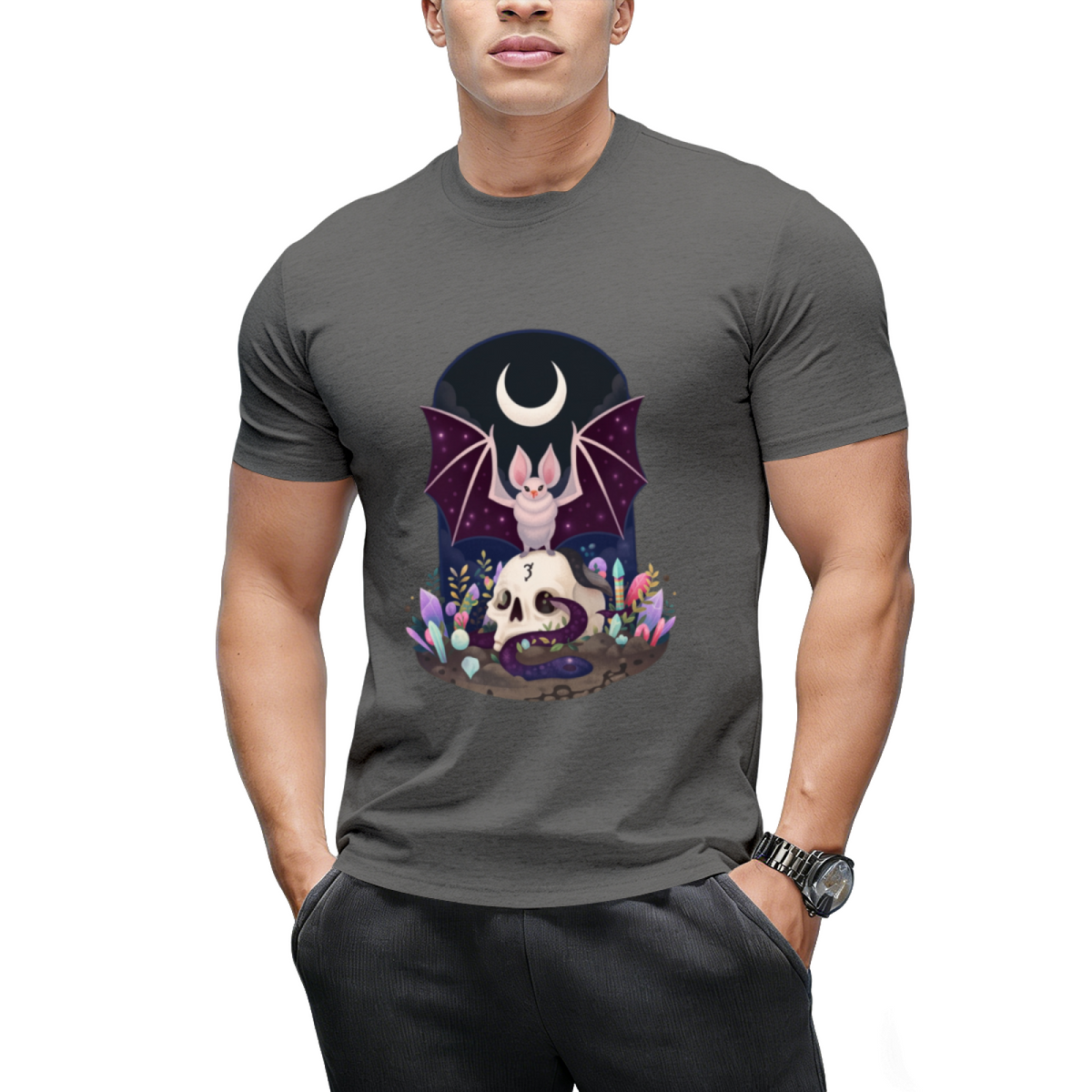 Spooky Animals - Night Spirits Graphic T-Shirt