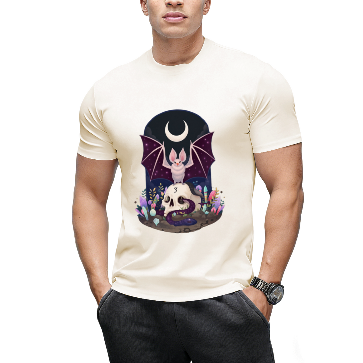 Spooky Animals - Night Spirits Graphic T-Shirt