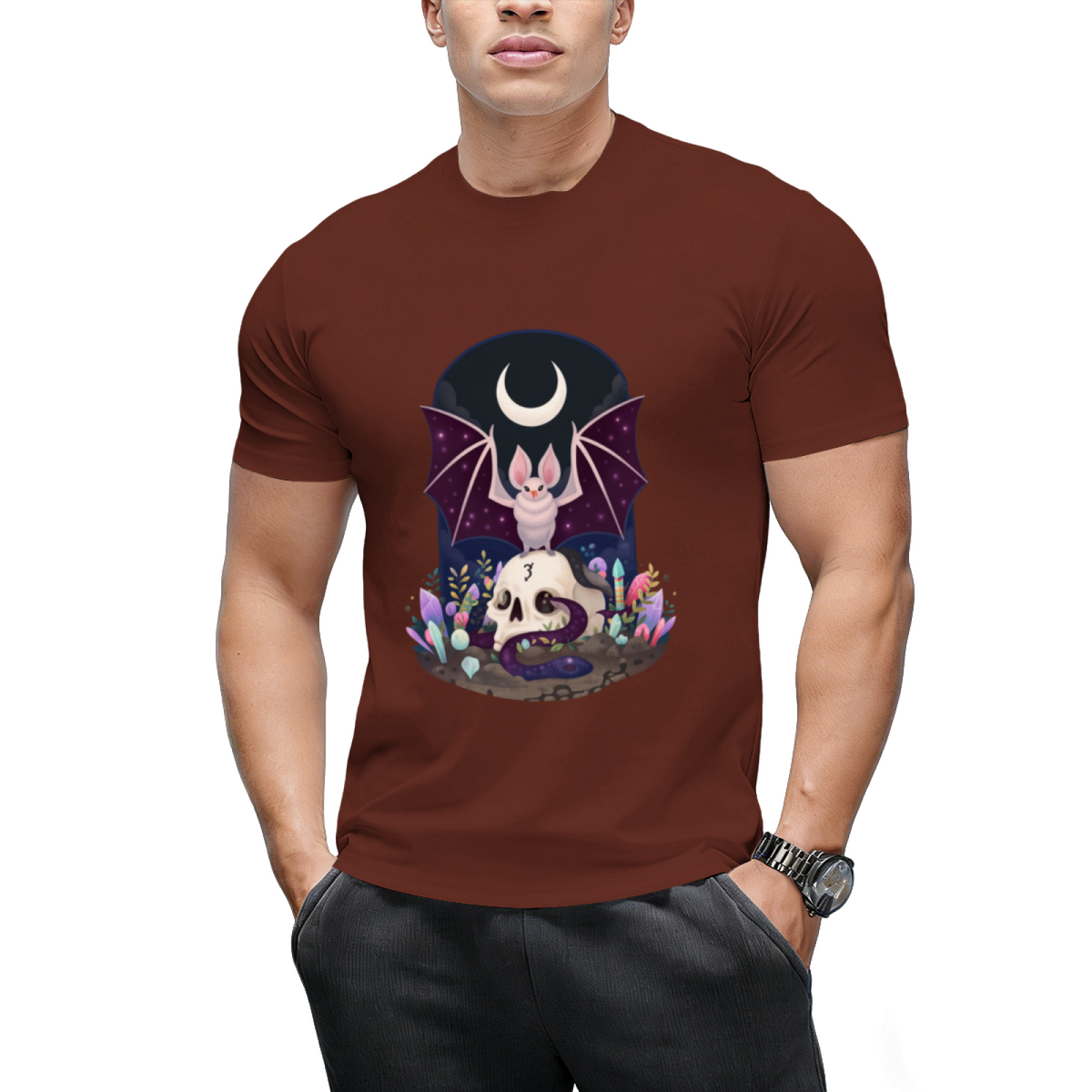 Spooky Animals - Night Spirits Graphic T-Shirt