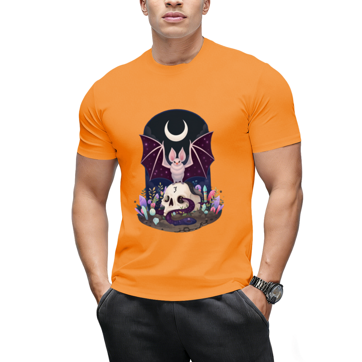 Spooky Animals - Night Spirits Graphic T-Shirt