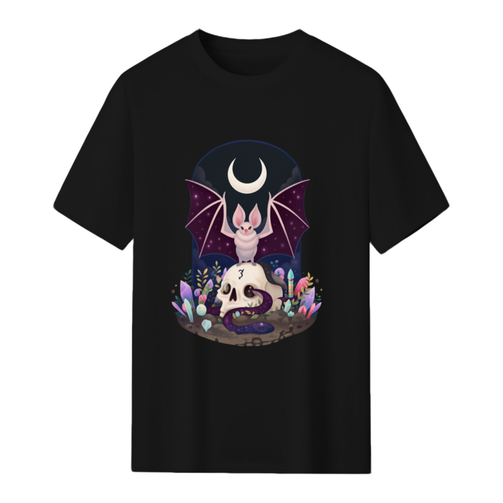 Spooky Animals - Night Spirits Graphic T-Shirt