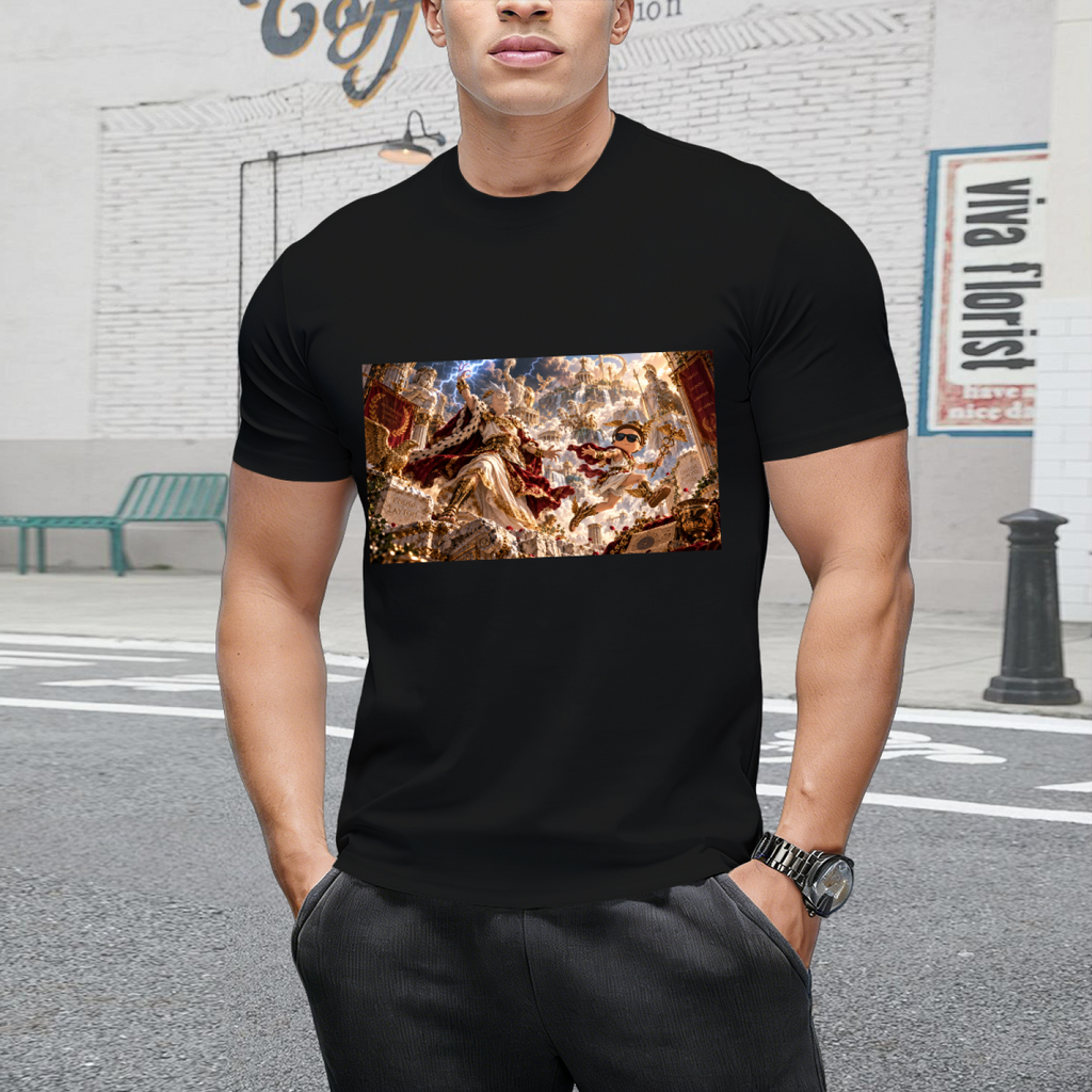 Thunder Palace Duel Men's T-Shirt for Fantasy Events