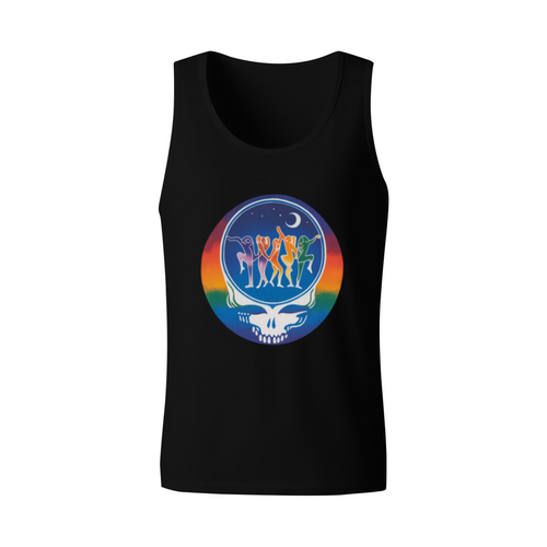 Grateful Dead Dance Your Face graphic tank top product image