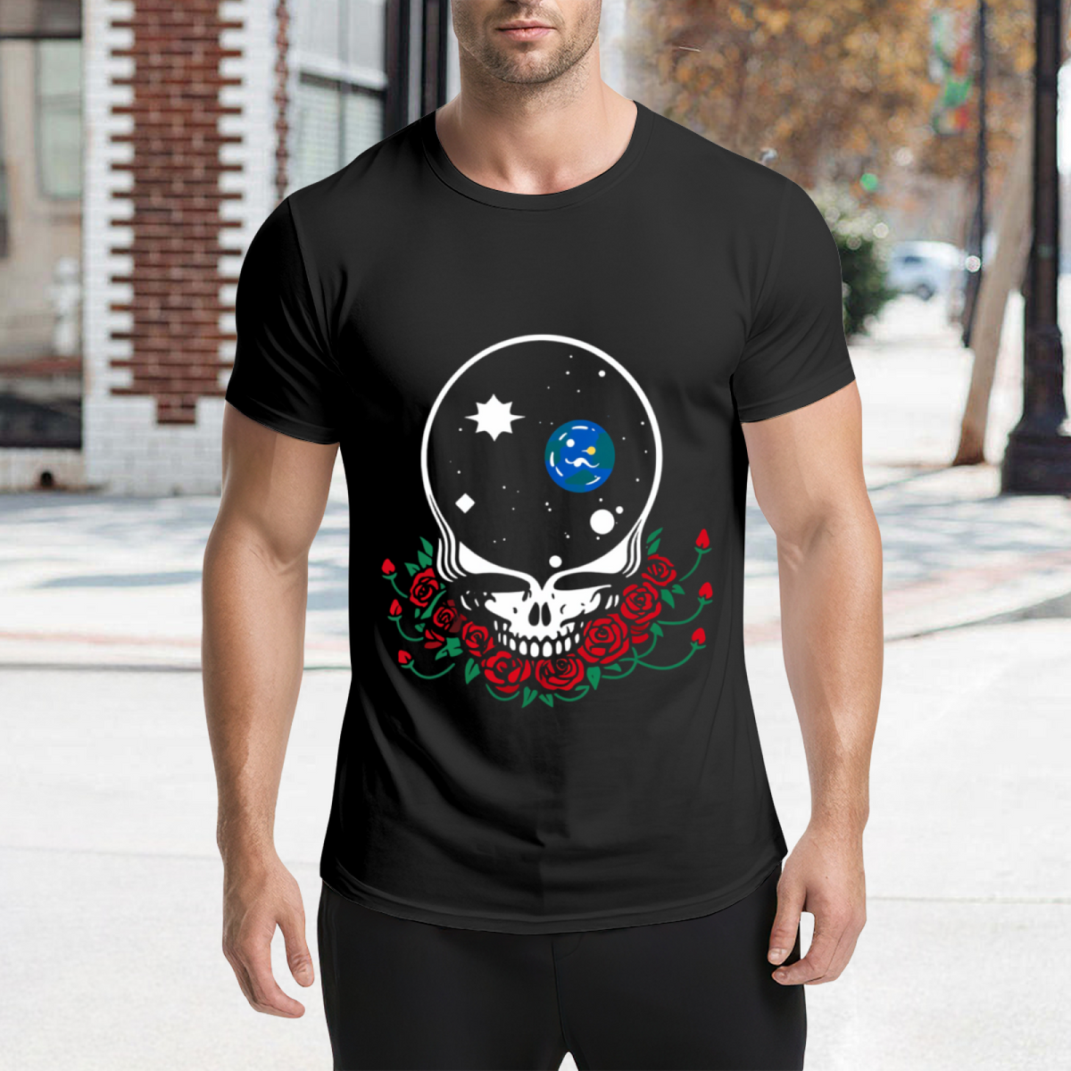 Grateful Dead Space Your Face graphic T-shirt product image