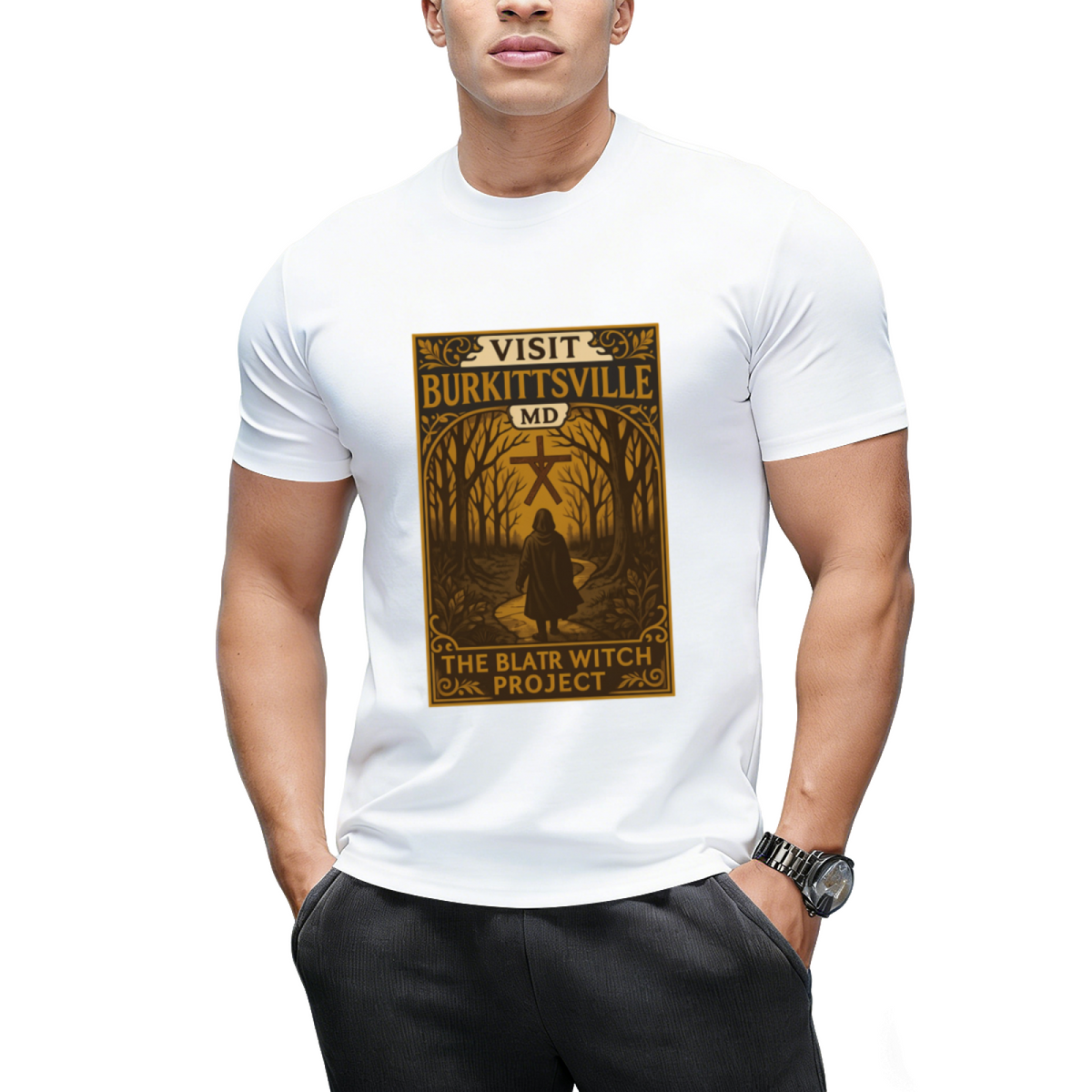 Visit Burkittsville Graphic T-Shirt