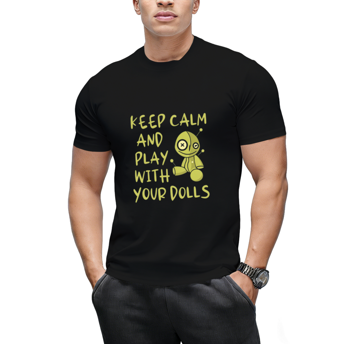 Play with Your Dolls Graphic T-Shirt