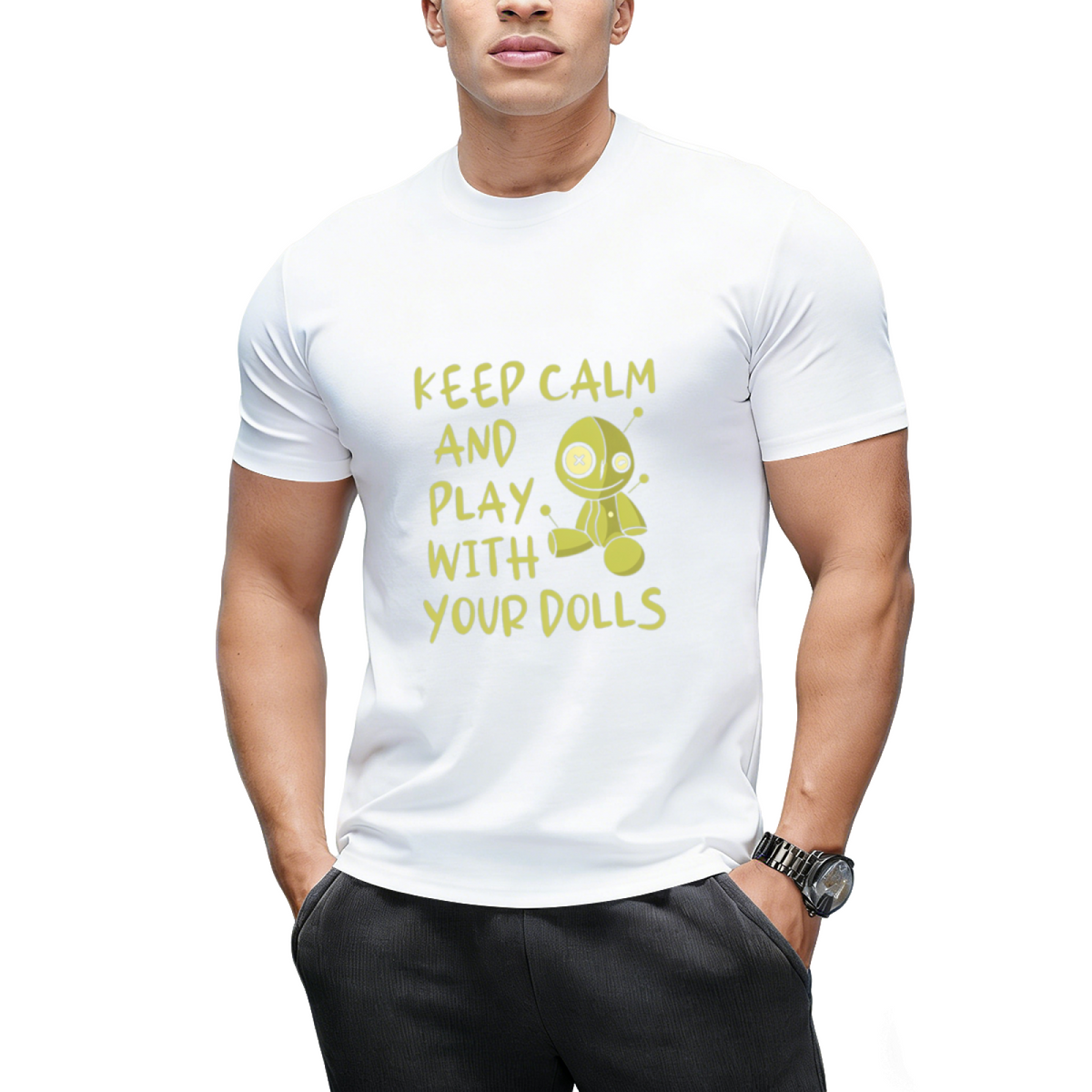 Play with Your Dolls Graphic T-Shirt
