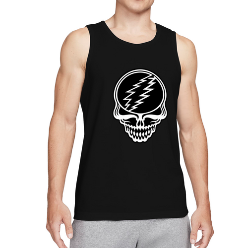 Grateful Dead Skull Emblem graphic tank top product image