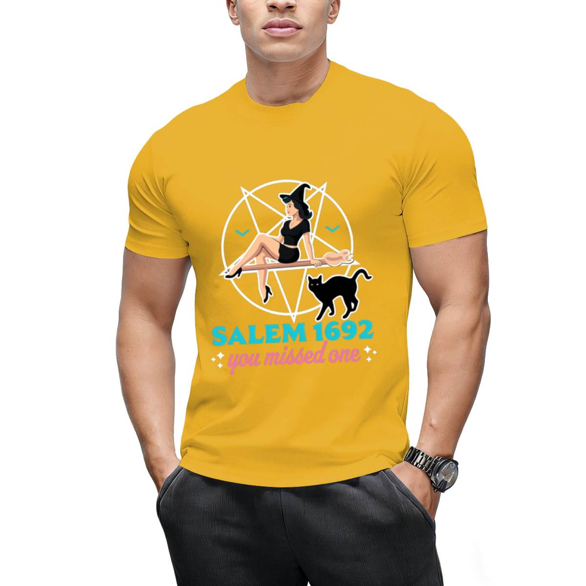 Salem Witch Trials 1692 You Missed One Halloween Graphic T-Shirt