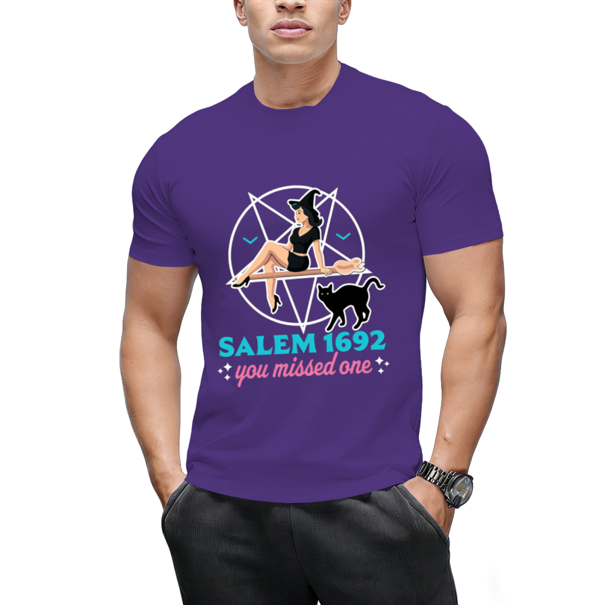 Salem Witch Trials 1692 You Missed One Halloween Graphic T-Shirt