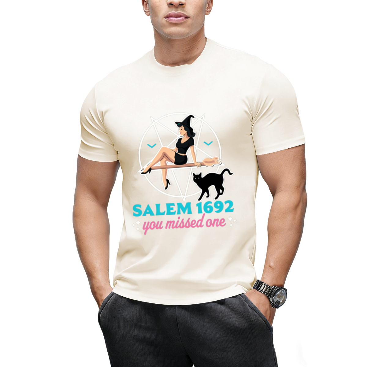 Salem Witch Trials 1692 You Missed One Halloween Graphic T-Shirt