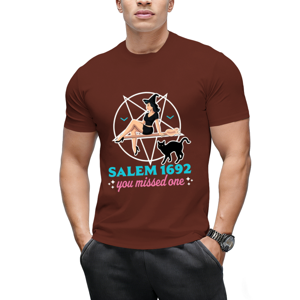 Salem Witch Trials 1692 You Missed One Halloween Graphic T-Shirt