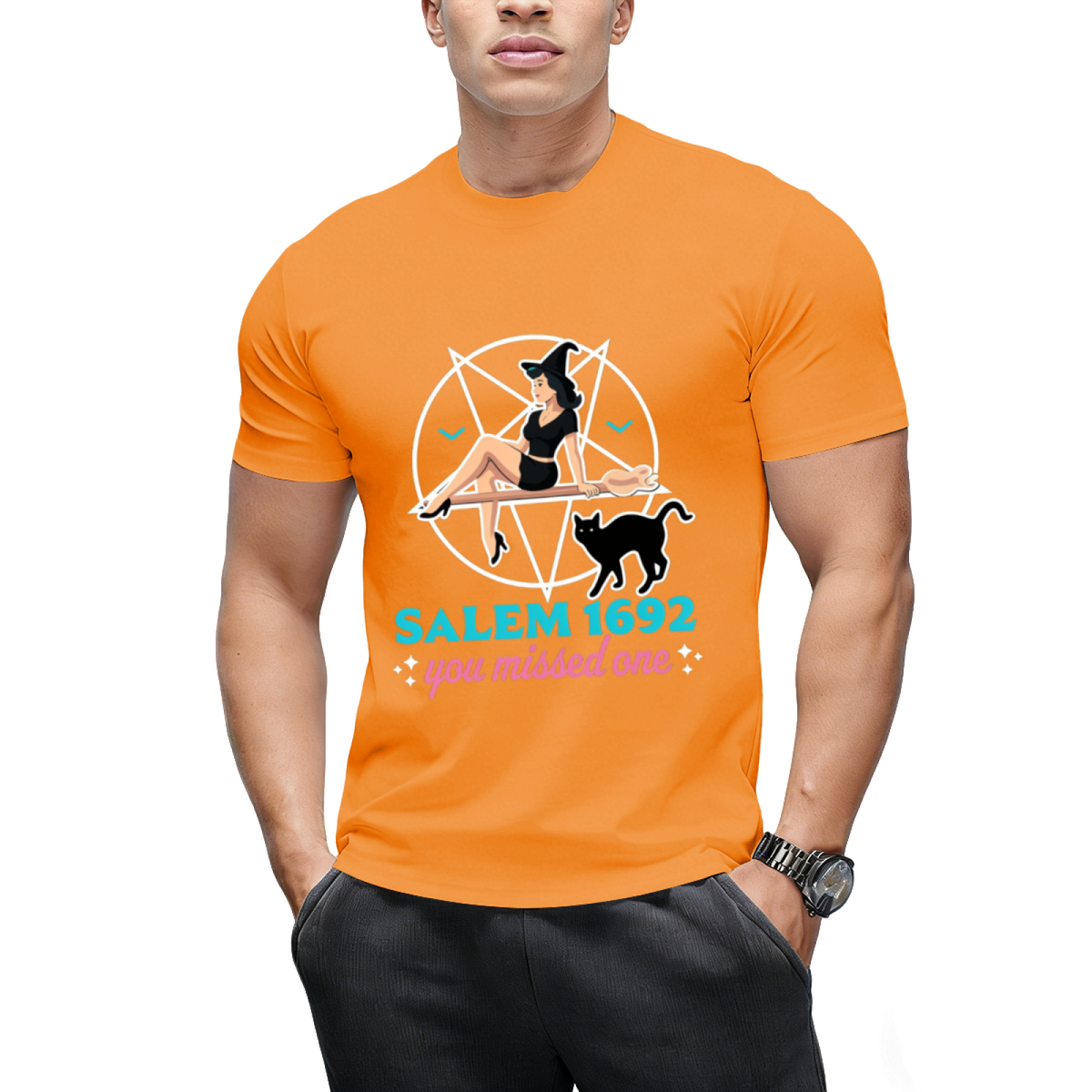 Salem Witch Trials 1692 You Missed One Halloween Graphic T-Shirt