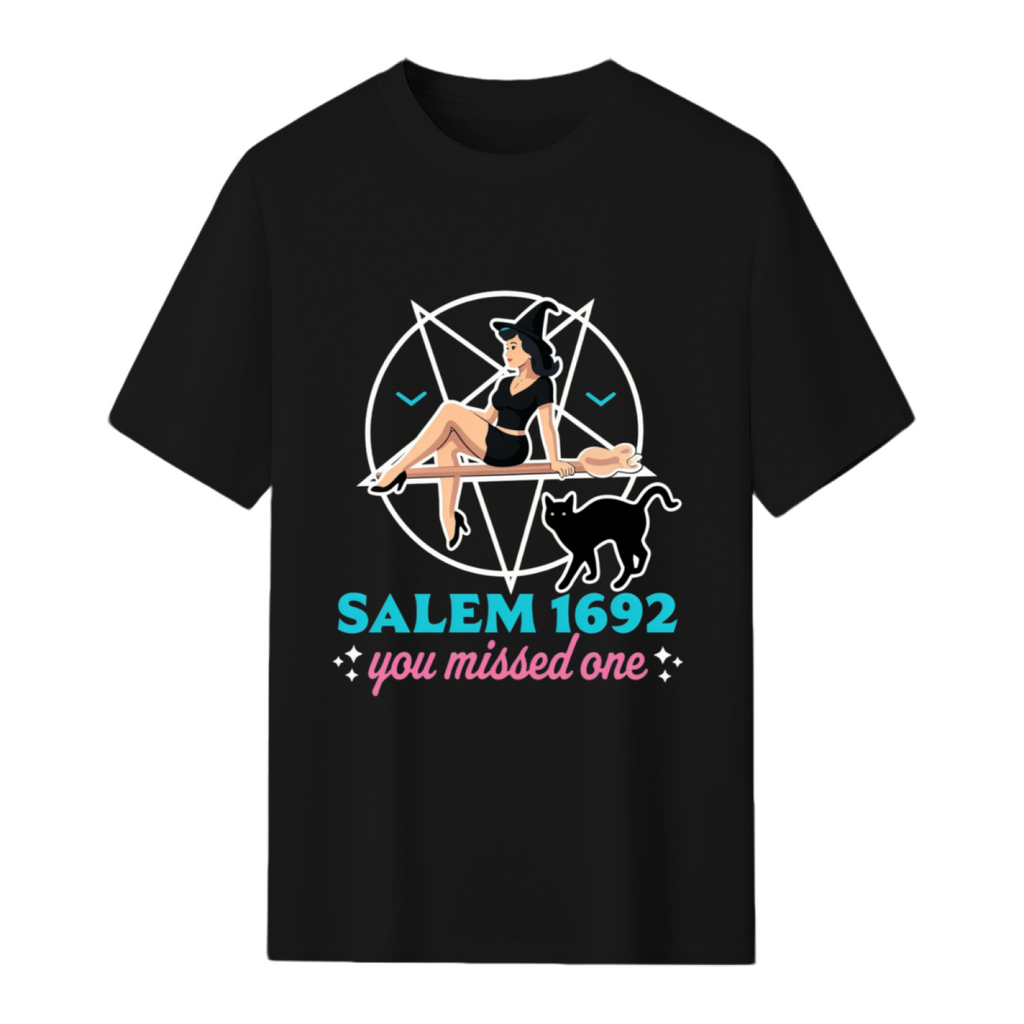 Salem Witch Trials 1692 You Missed One Halloween Graphic T-Shirt