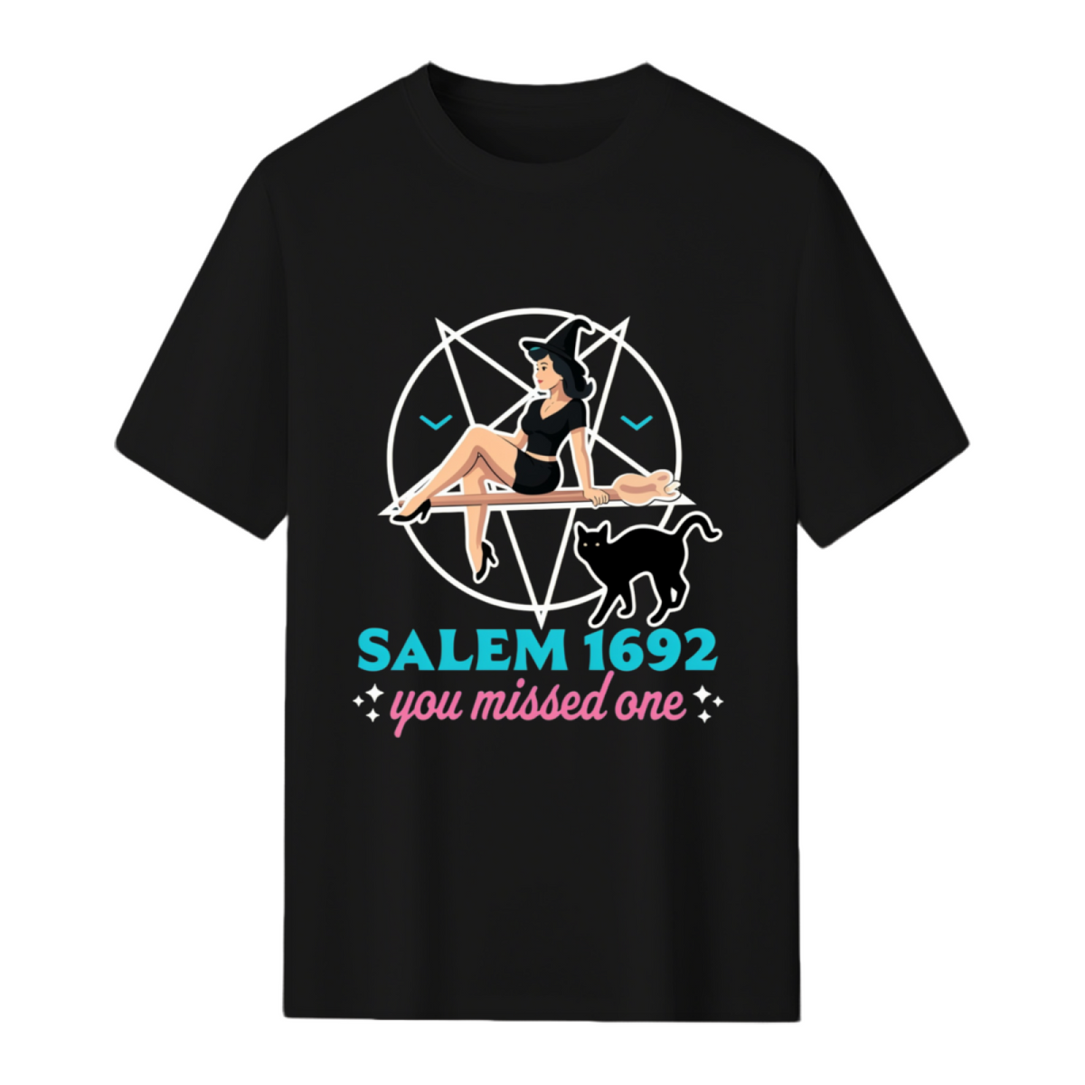 Salem Witch Trials 1692 You Missed One Halloween Graphic T-Shirt