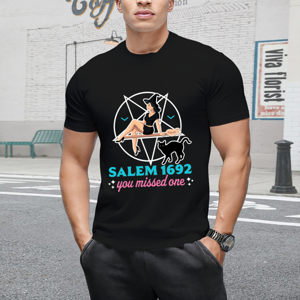 Salem Witch Trials 1692 You Missed One Halloween Graphic T-Shirt