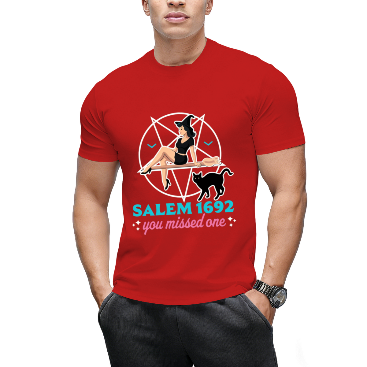 Salem Witch Trials 1692 You Missed One Halloween Graphic T-Shirt