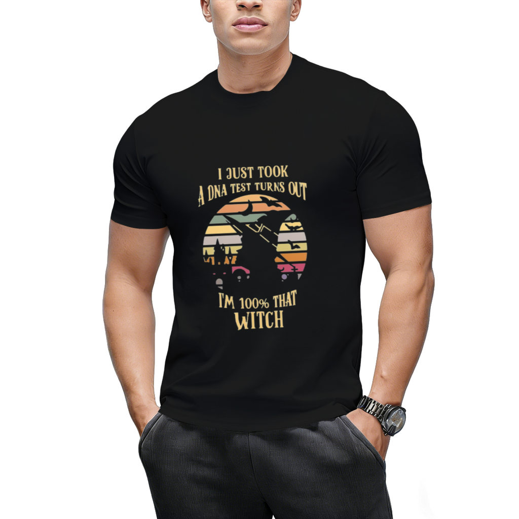 I'm 100 That Witch Halloween Vintage Graphic T-Shirt