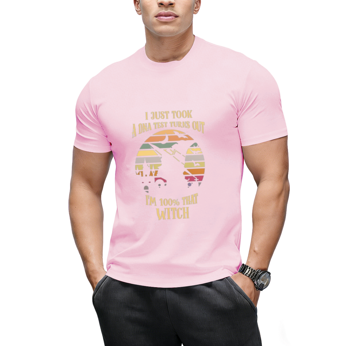 I'm 100 That Witch Halloween Vintage Graphic T-Shirt