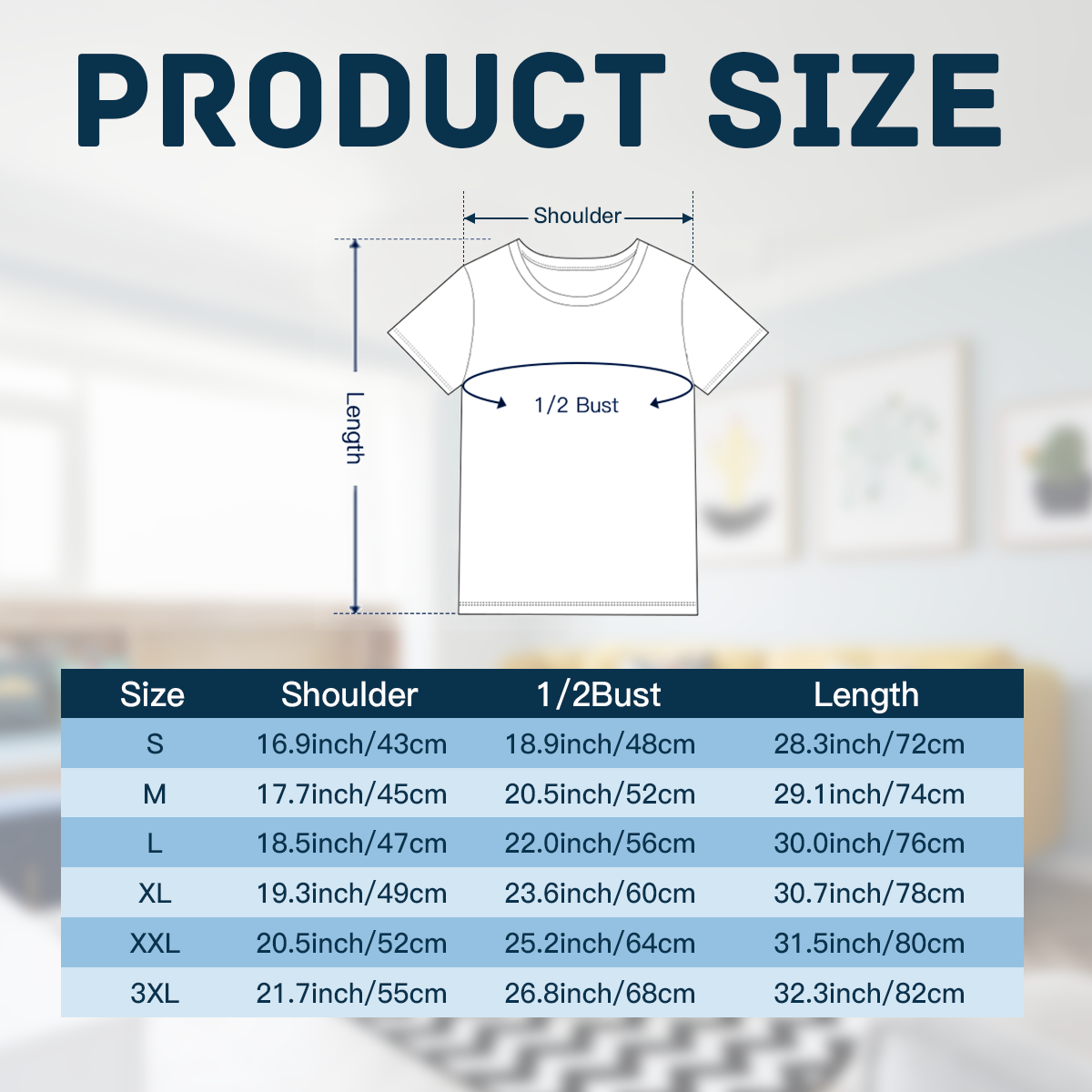 Vintage Seahorse Reproduction Graphic T-Shirt for Men — apparel mockup showing the printed design; the artwork combines a vintage-style seahorse with reproduction-themed text