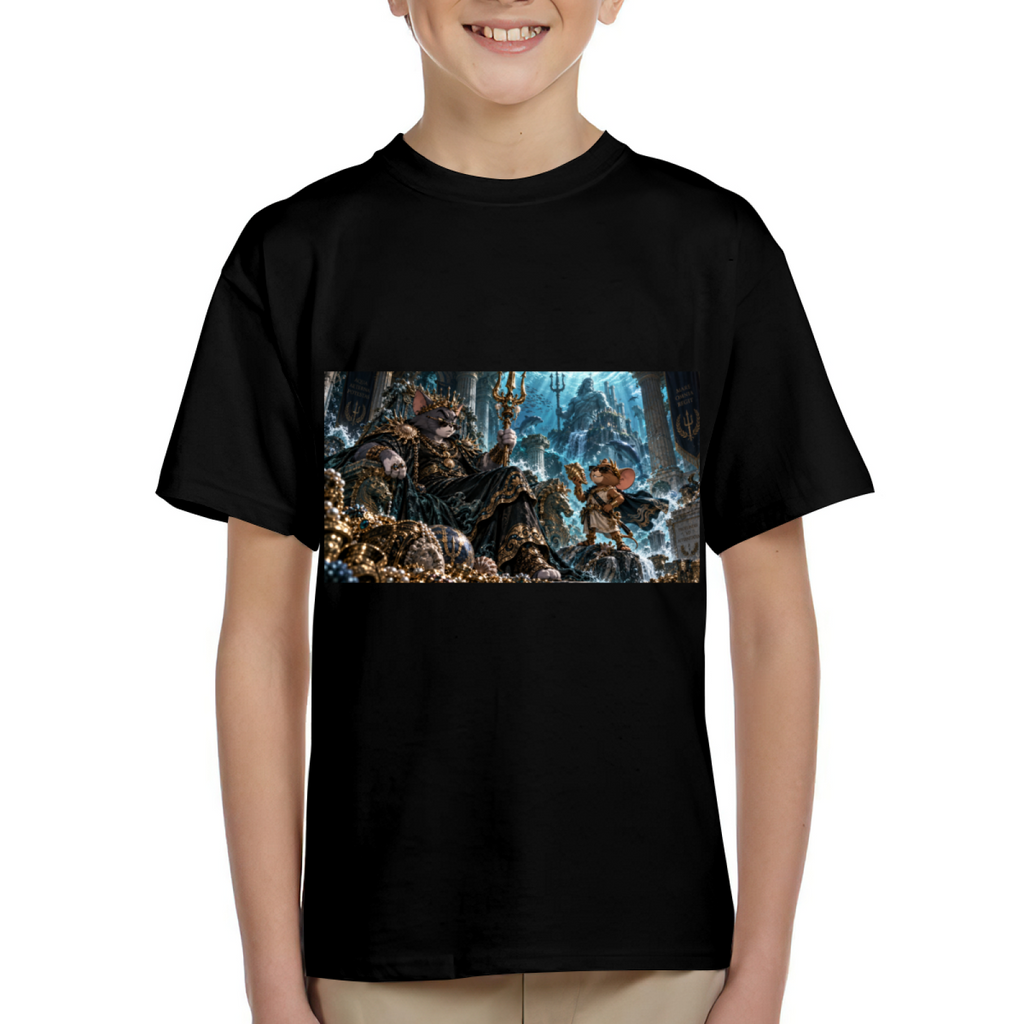 Frozen Throne Adventure Kid's T-Shirt for Winter Layering
