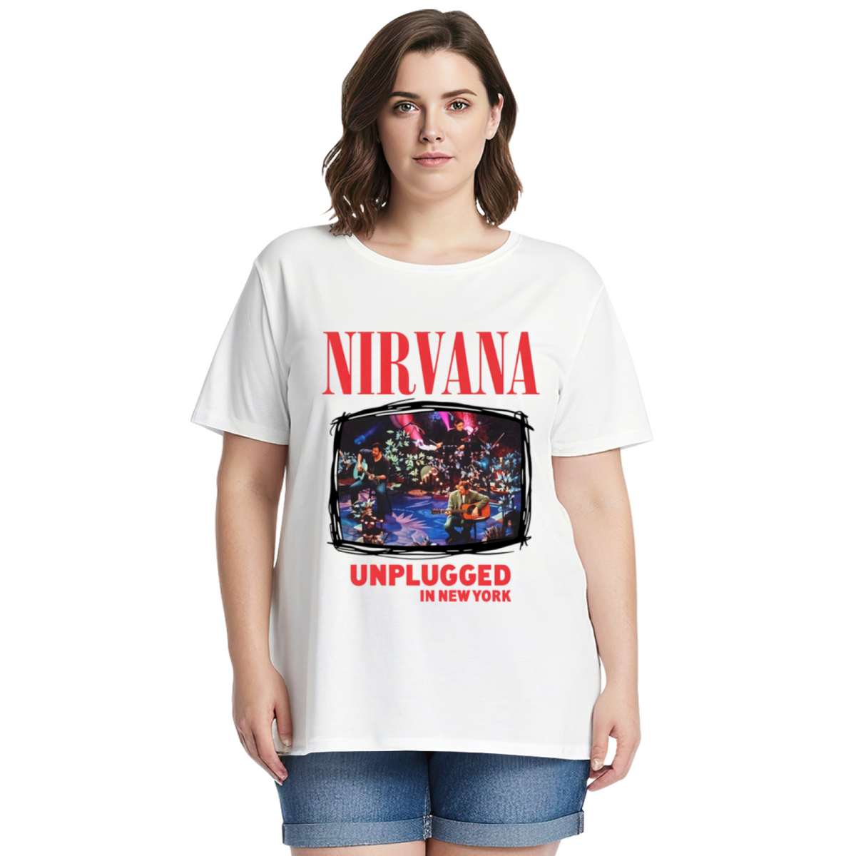 Nirvana MTV Unplugged New York Graphic T-Shirt