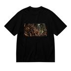 Shield Cat vs Monster Women's T-Shirt for Halloween Parties