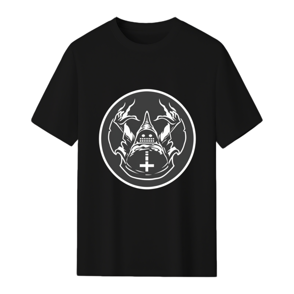 Ungodly Warlock Comix Logo Graphic T-Shirt