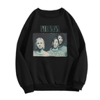 Artwork preview for Nirvana Blue Band Photo Crewneck Sweatshirt