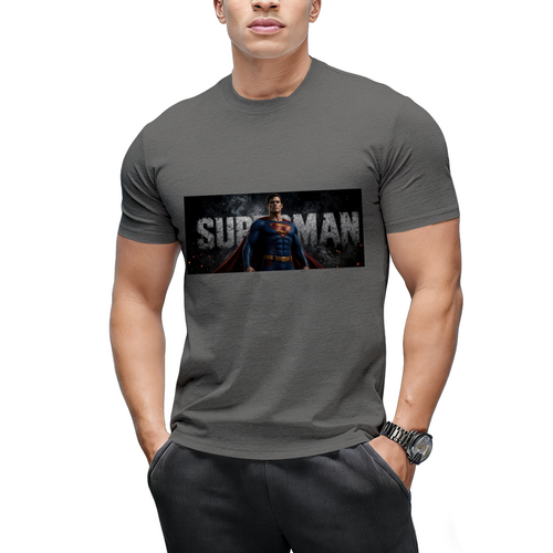 Caped Figure Men's T-Shirt for Casual Wear