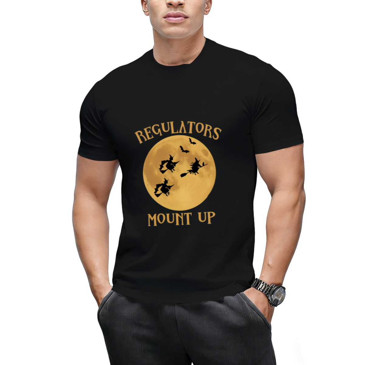 Regulators Mount Up Witches Graphic T-Shirt