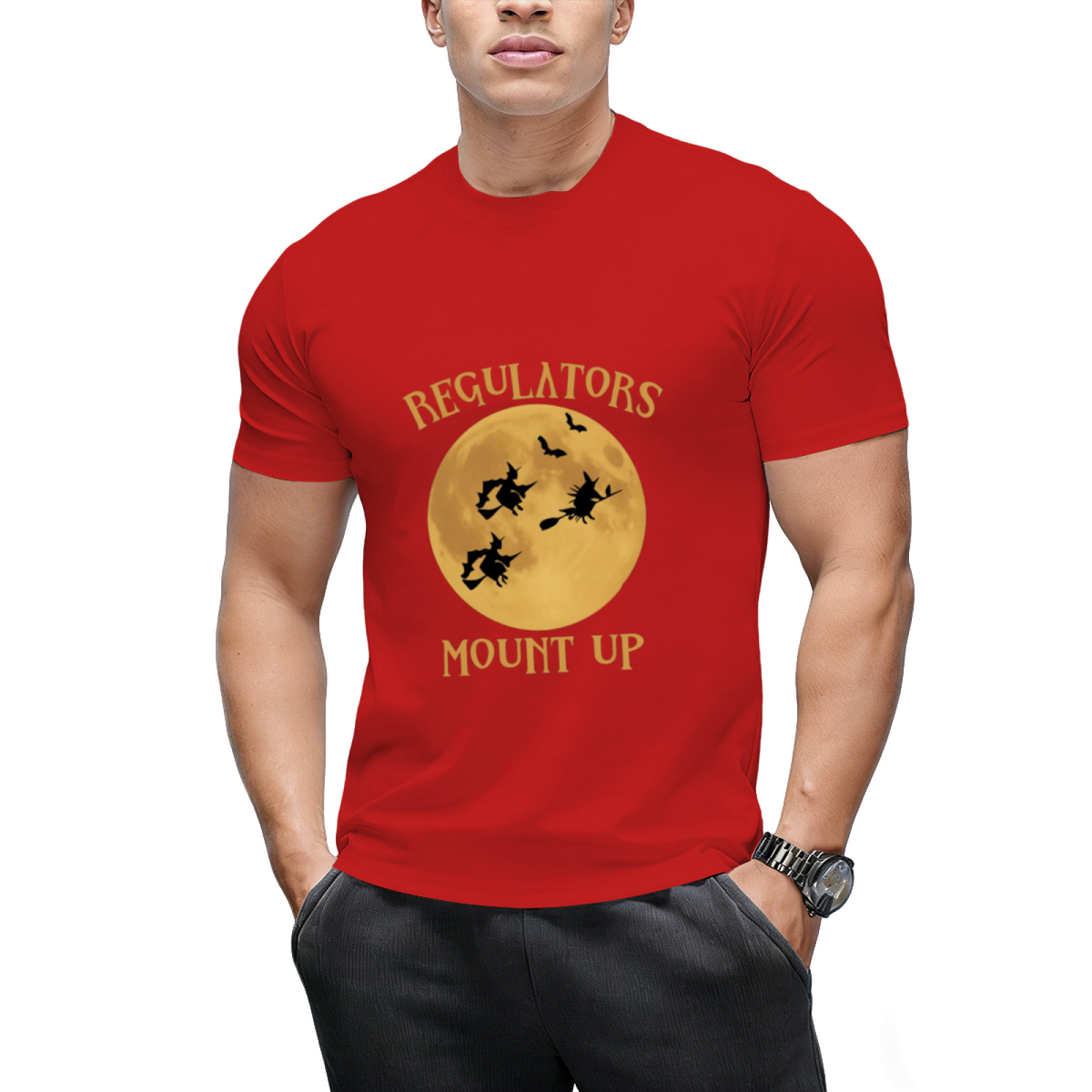 Regulators Mount Up Witches Graphic T-Shirt