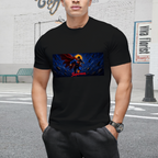 Blue Cosmos Flight Men's T-Shirt for Weekends