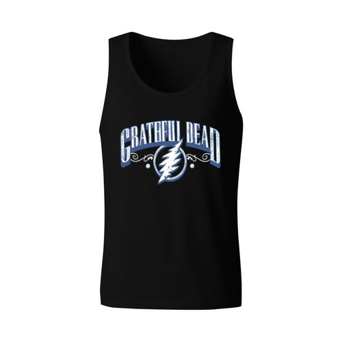 Grateful Dead Burgundy Bolt graphic tank top product image