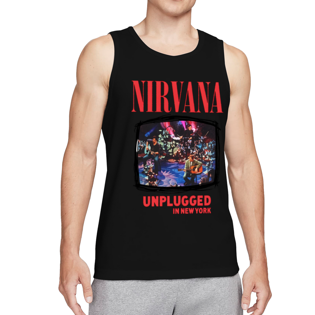 Nirvana MTV Unplugged New York Concert Photo Tank Top product image featuring MTV Unplugged New York concert photograph